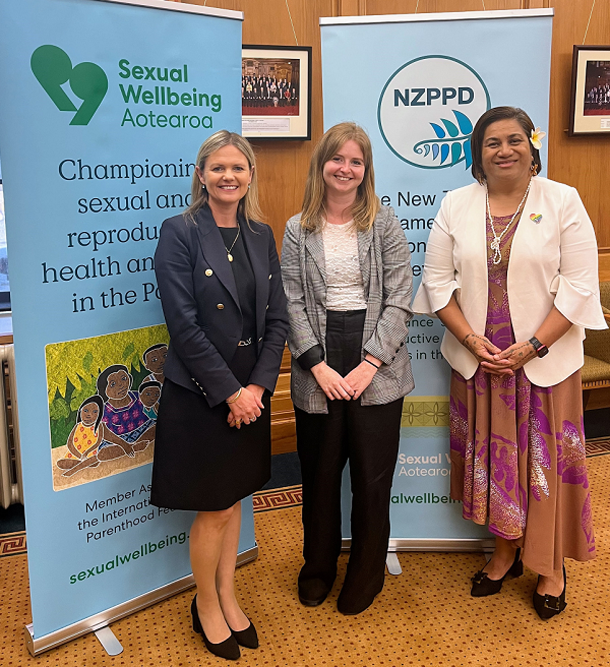 NZPPD chair, deputy and SWA International Programmes Manager - March 2024